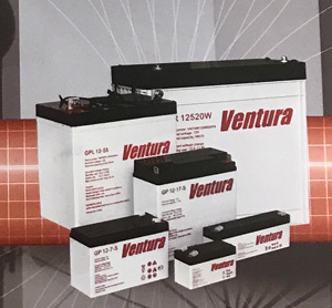 Герметизированные свинцово-кислотные аккумуляторы Ventura