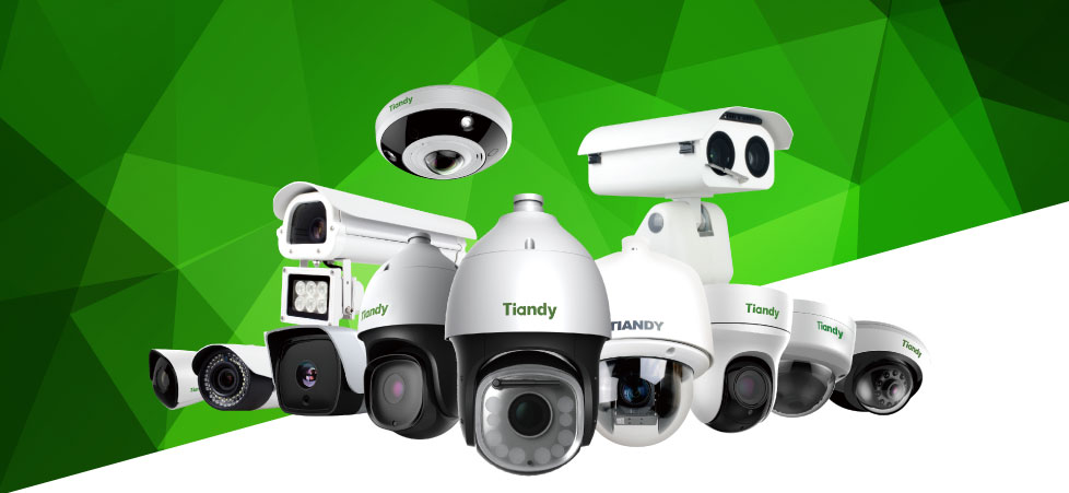 В  ассортименте ЭТМ интеллектуальные IP камеры TIANDY от 2 до 16МП: видеоаналитика, распознавание лиц и номеров
