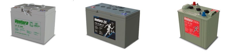 Тяговые аккумуляторные батареи Ventura в ассортименте ЭТМ