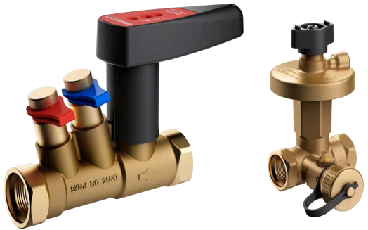 Балансировочные клапаны для систем отопления, тепло- и холодоснабжения Ballorex от Meibes (Превью)