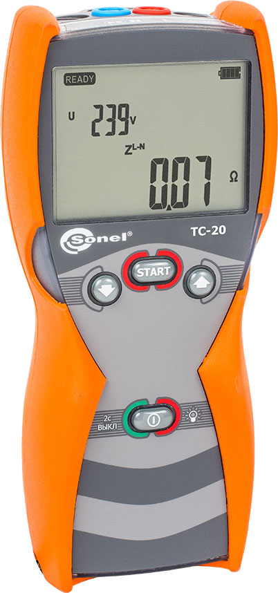 Измеритель параметров петли короткого замыкания ТС-20 компании Sonel