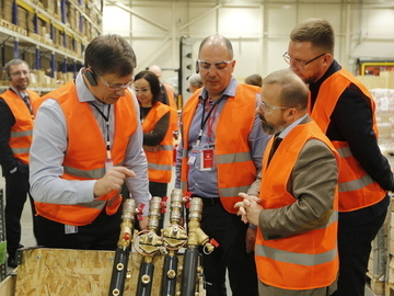 Делегация ЭТМ посетила производство систем отопления Ридан (ранее Danfoss) и наметила перспективы сотрудничества 