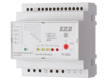 Реле контроля уровня жидкости PZ-832 от Евроавтоматика F&F 