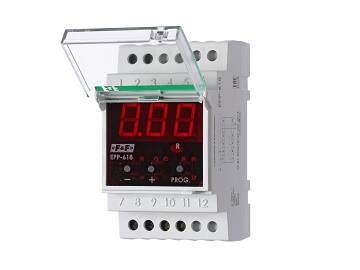 Реле тока EPP-618 предназначено для контроля переменного тока в системах защиты и автоматики, отображения величины тока.